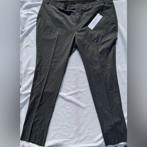Calvin Klein Grey Suit Pants 50W Reg Unhemmed (34") 3RA550U74 ($130) New w/ Tag!